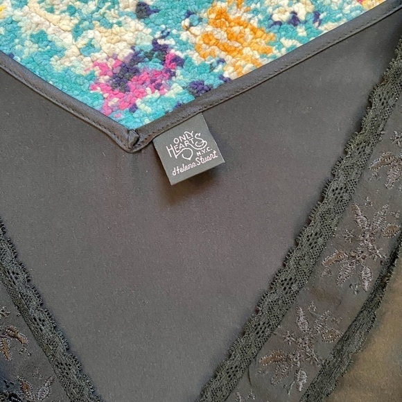 Only Hearts NYC Black Silk Camisole - Picture 7 of 9